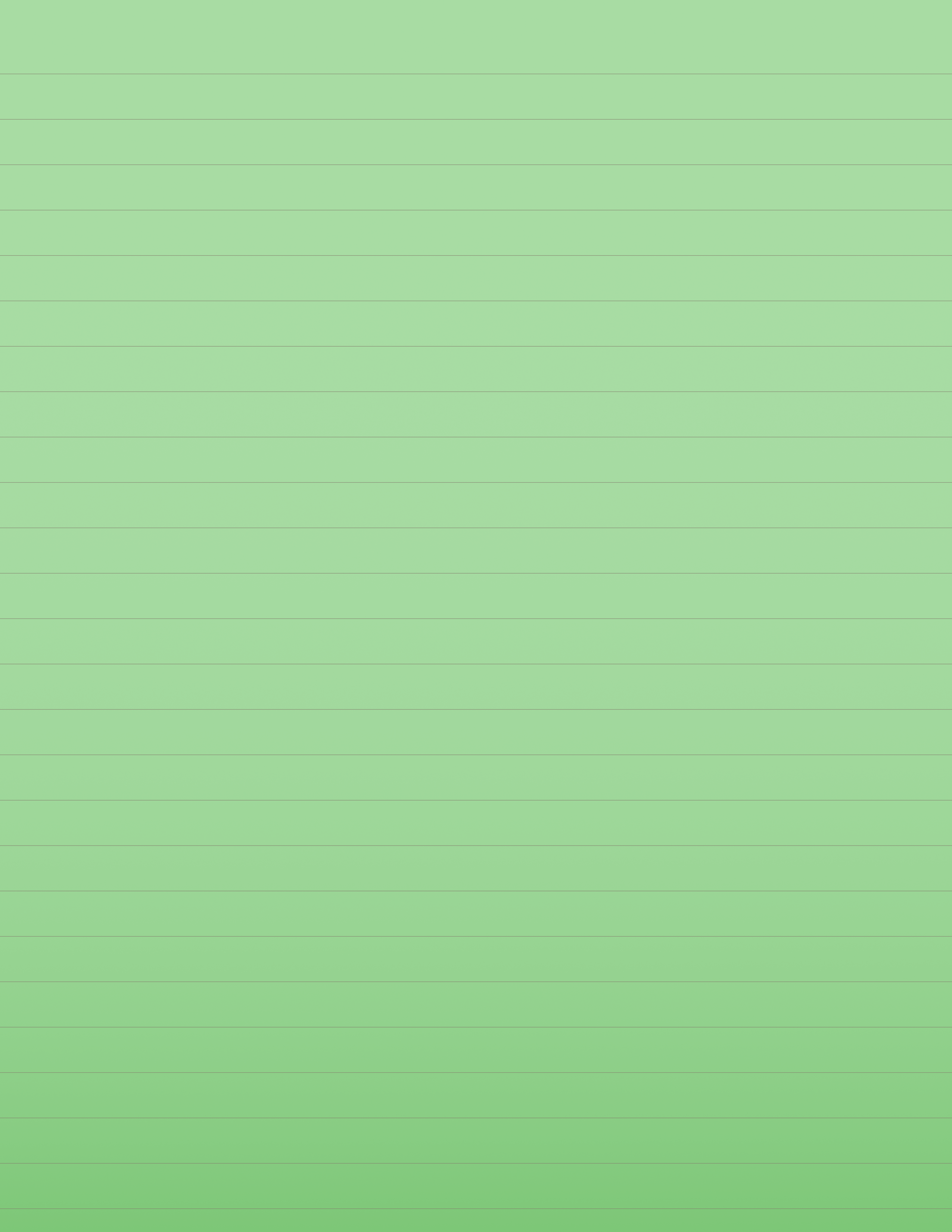 Writing Pad — Sage Lined — Desk (8.5 × 11) — 40 pages — notepad