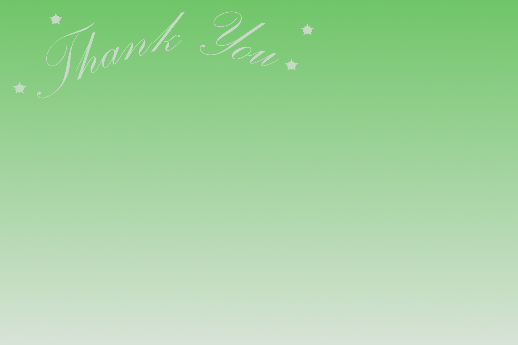 Sage Thank You Cards — Set of 10 — occasion cards