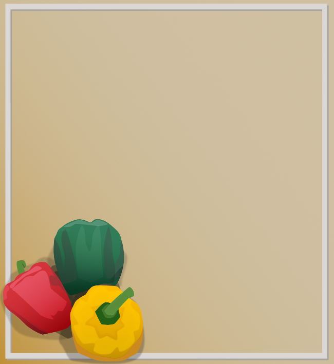 For Your Desk — Notepad Bell Peppers — Compact (5.5 × 6) — 50 pages