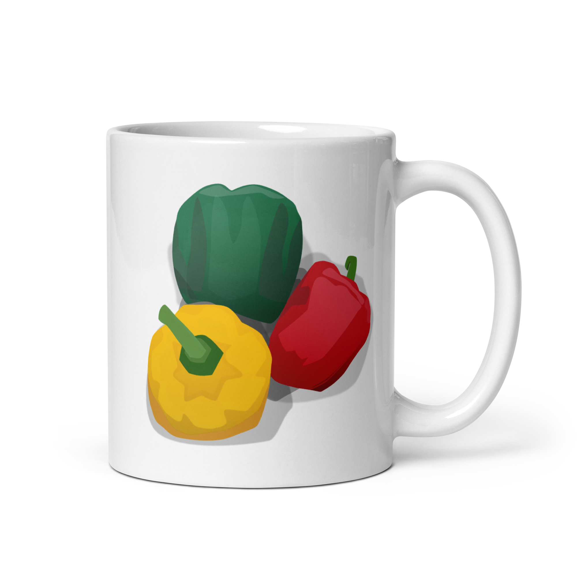 For Your Desk — Mug Bell Peppers — 11 oz