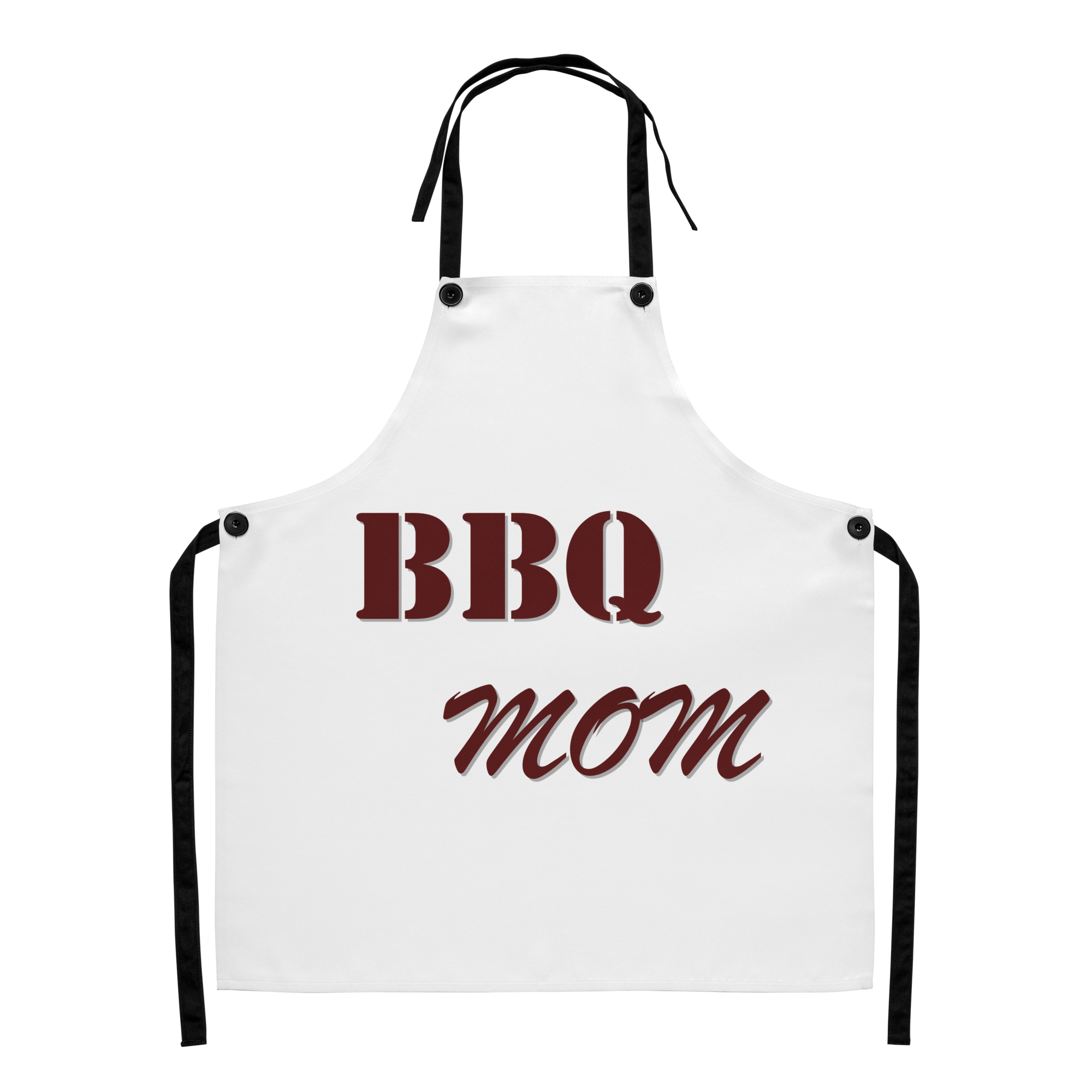 BBQ Mom Apron — 27.6 × 30.3